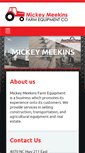 Mobile Screenshot of mickeymeekinsfarmequipment.com